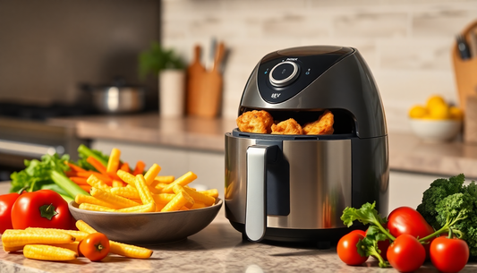 Descubre Cómo la Freidora de Aire Puede Revolucionar tu Cocina Saludable con Recetas Únicas y Nutritivas