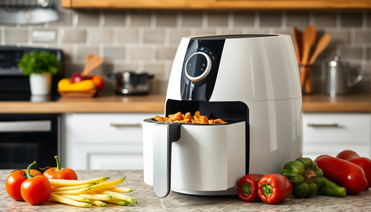 Innovación en la Cocina Saludable: Cómo la Freidora de Aire Optimiza tus Comidas Diarias con Menos Aceite y Más Sabor