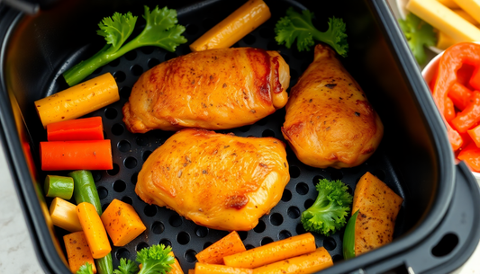 Transforma tu Alimentación con la Freidora de Aire: Ideas Creativas para Platos Saludables y Rápidos