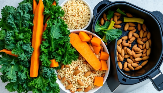 Cómo Incorporar Superalimentos en tus Recetas con Freidora de Aire para Potenciar tu Salud Diaria