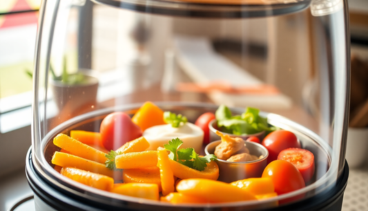 Recalentar sobras en la freidora de aire sin perder nutrientes: guía práctica para comidas saludables y cero desperdicio