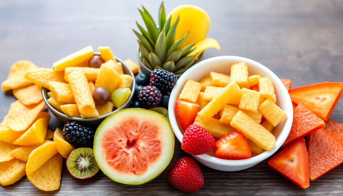 Meriendas saciantes y saludables con freidora de aire: recetas fáciles, porciones ideales y alternativas para toda la familia