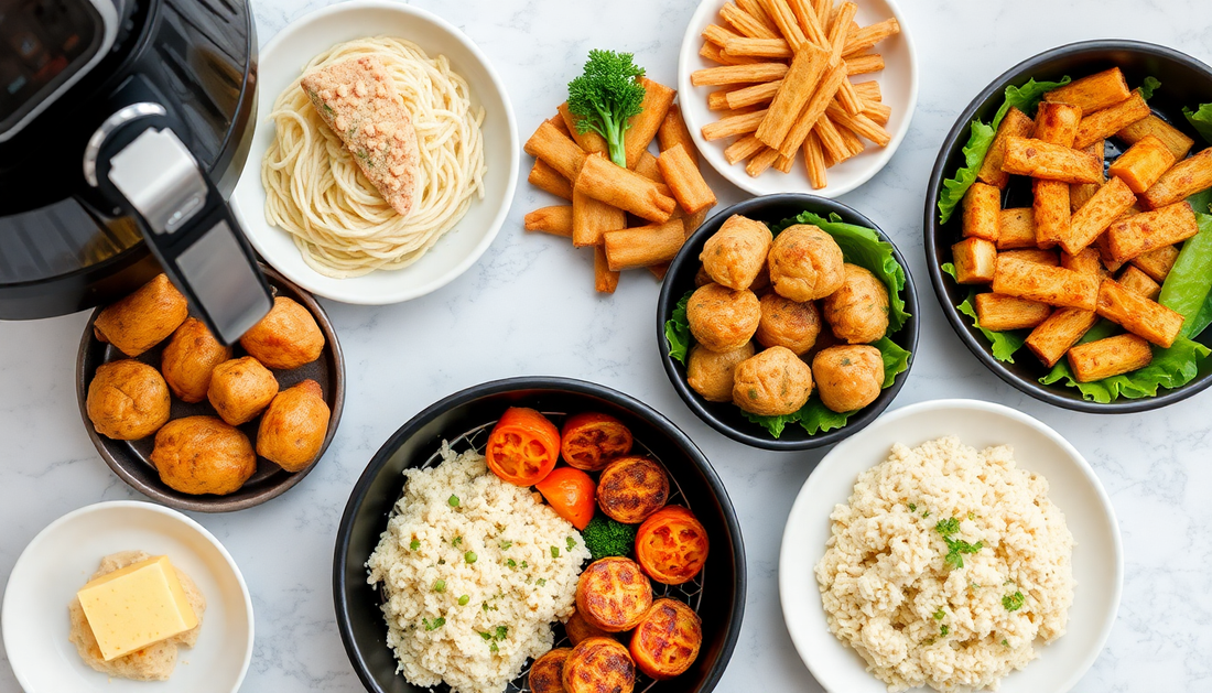 Cocina Saludable en 2025: 10 Recetas Sencillas y Saludables para Freidora de Aire que Transformarán tus Comidas Cotidianas