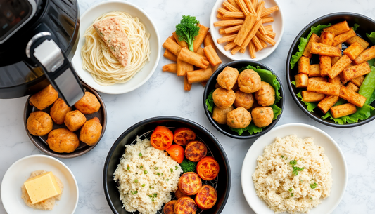 Cocina Saludable en 2025: 10 Recetas Sencillas y Saludables para Freidora de Aire que Transformarán tus Comidas Cotidianas