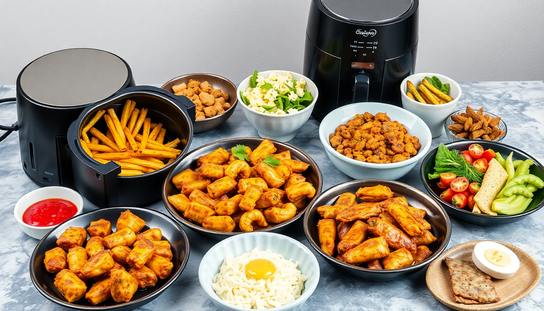 Cocina Saludable en 2025: 10 Recetas Innovadoras para Freidora de Aire que Sorprenderán a Tu Familia y Transformarán Tu Estilo de Vida