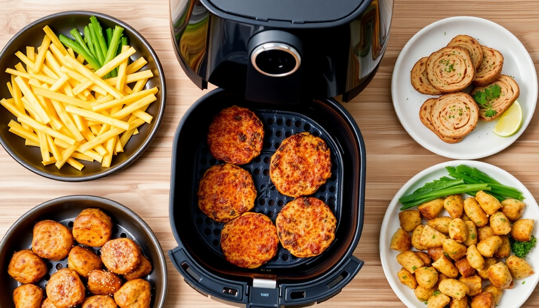 Cocina Saludable en 2025: 10 Recetas Únicas para Freidora de Aire que Revitalizarán tus Comidas Diarias