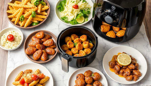 Cocina Saludable en 2025: 10 Recetas Rápidas y Deliciosas para Freidora de Aire que Renovarán tus Comidas y Mejorarán tu Vitalidad Familiar