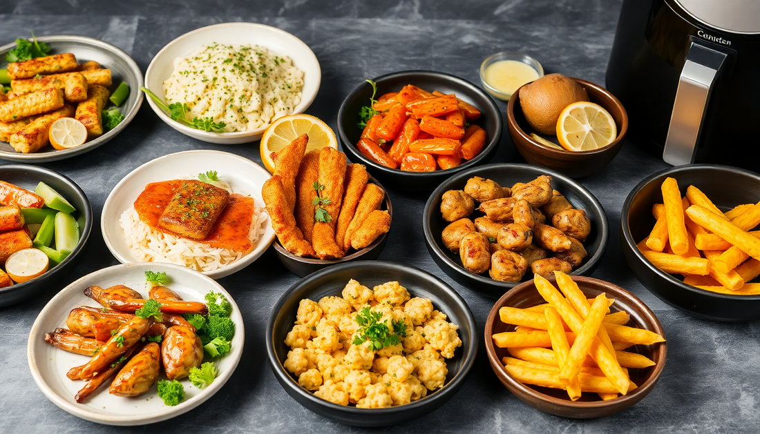 Cocina Saludable en 2025: 10 Recetas Innovadoras para Freidora de Aire que Encantarán a Tu Paladar y Mejorarán tu Bienestar Familiar