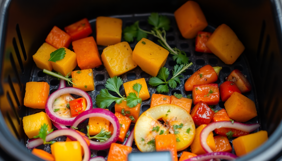 Innovadoras estrategias para crear recetas nutritivas y sostenibles en la freidora de aire en 2025