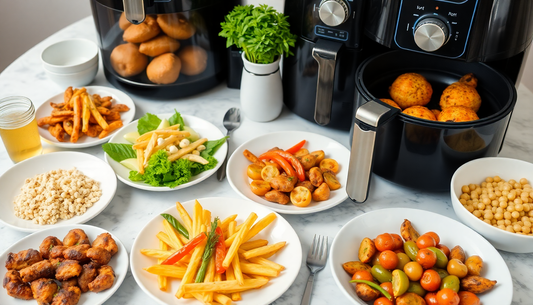 Cocina Saludable en 2025: 10 Recetas Rápidas y Nutritivas para Freidora de Aire que Energizarán tus Almuerzos