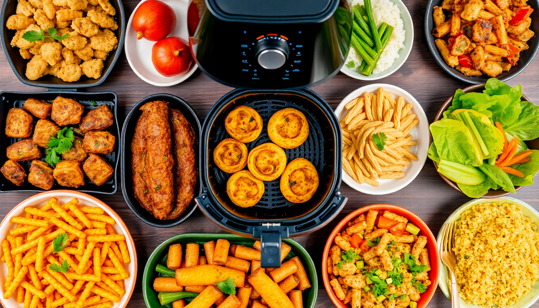 Cocina Saludable en 2025: 10 Recetas Deliciosas para Freidora de Aire que Revitalizarán tu Menú Semanal