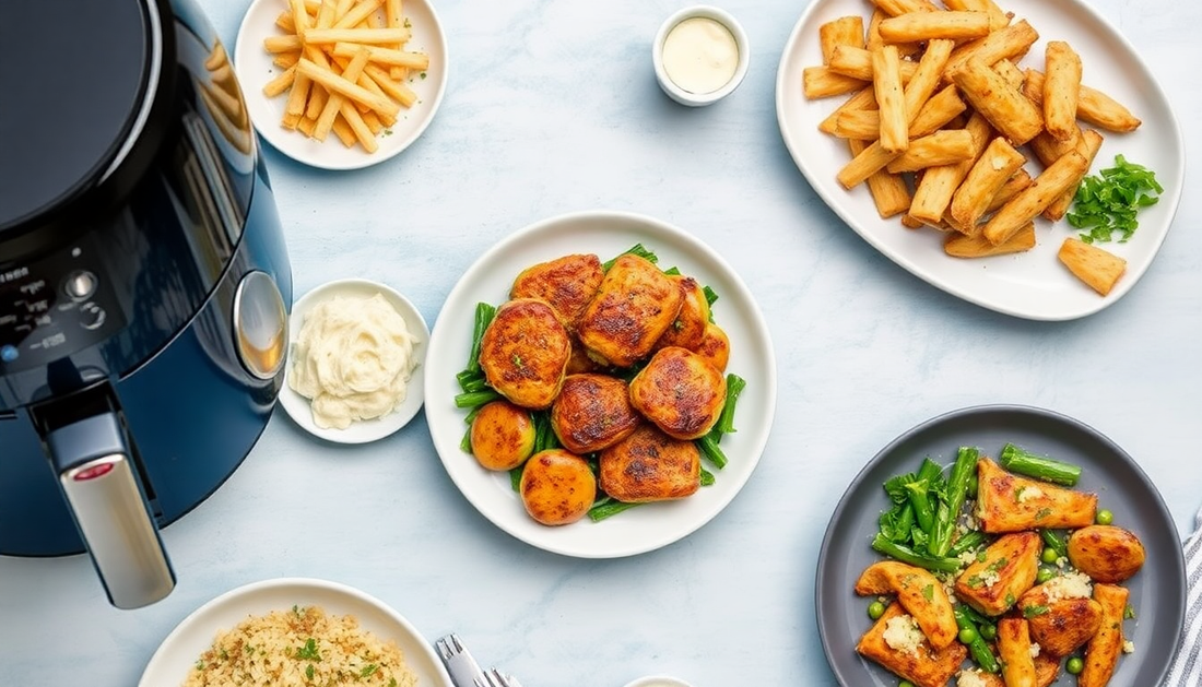 Cocina Saludable en 2025: 10 Recetas Irresistibles para Freidora de Aire que Transformarán tus Comidas en Familia