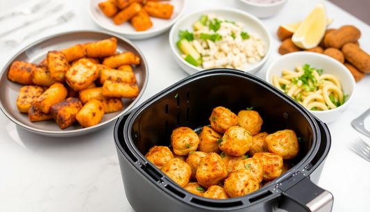 Cocina Saludable en 2025: 10 Recetas Rápidas y Deliciosas para Freidora de Aire que Transformarán tus Comidas Diarias y Mejorarán tu Energía