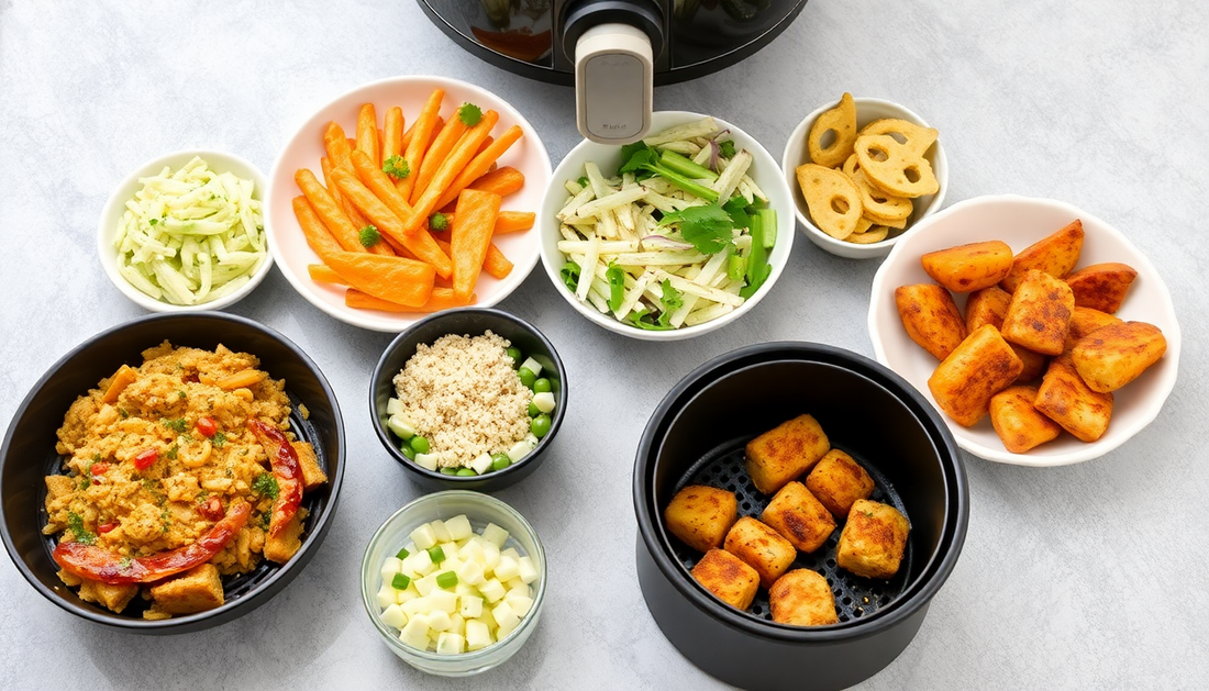 Cocina Saludable en 2025: 10 Recetas Creativas para Freidora de Aire que Sorprenderán a tus Invitados