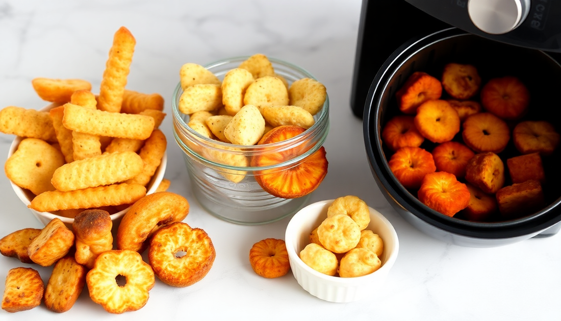 Cocina Saludable en 2025: 10 Recetas Innovadoras para Freidora de Aire que Transformarán tus Snacks Diarios