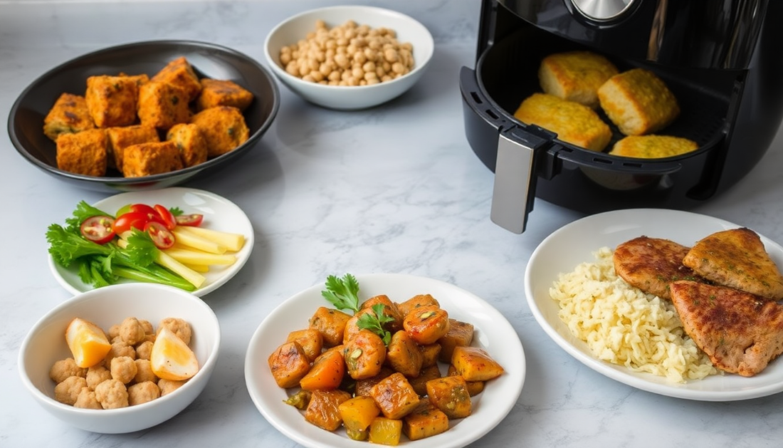 Cocina Saludable en 2025: 10 Recetas Rápidas y Creativas para Freidora de Aire que Transformarán tus Comidas entre Semanas