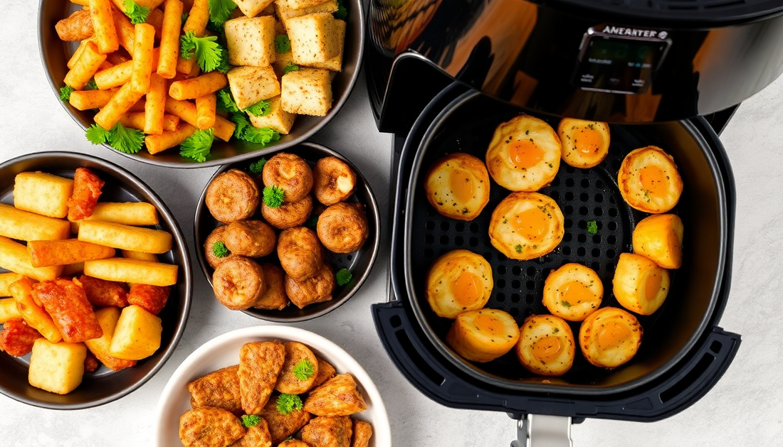 Cocina Saludable en 2025: 10 Recetas Fáciles y Sorprendentes para Freidora de Aire que Transformarán tus Almuerzos Familiares