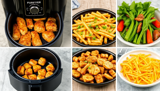 Cocina Saludable en 2025: 10 Recetas Fáciles y Sorprendentes para Freidora de Aire que Revitalizarán tu Dieta Diaria