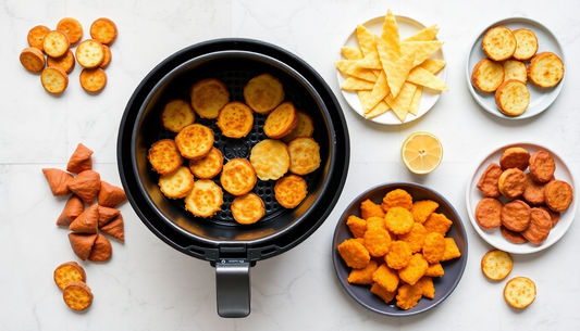 Cocina Saludable en 2025: 10 Recetas Fáciles y Creativas para Freidora de Aire que Transformarán tus Snacks y Mejorarán tu Bienestar Familiar