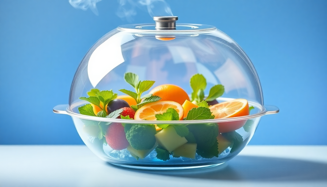 Cocción mixta con freidora de aire: recetas saludables y técnicas (aire + vapor) para conservar nutrientes y potenciar el sabor