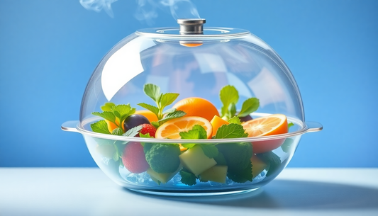 Cocción mixta con freidora de aire: recetas saludables y técnicas (aire + vapor) para conservar nutrientes y potenciar el sabor