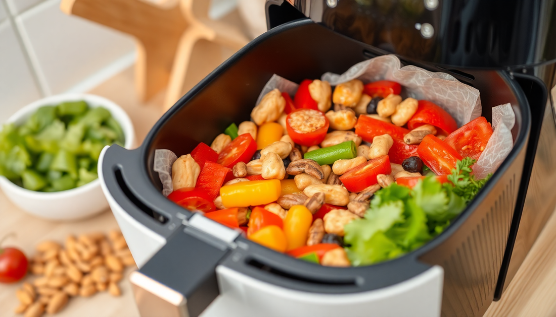 Innovaciones en técnicas de cocción con freidora de aire para maximizar la biodisponibilidad de micronutrientes en recetas nutritivas y sostenibles