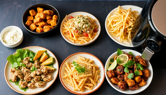 Cocina Saludable en 2025: 10 Recetas Creativas para Freidora de Aire que Mejorarán tu Salud y Bienestar Familiar