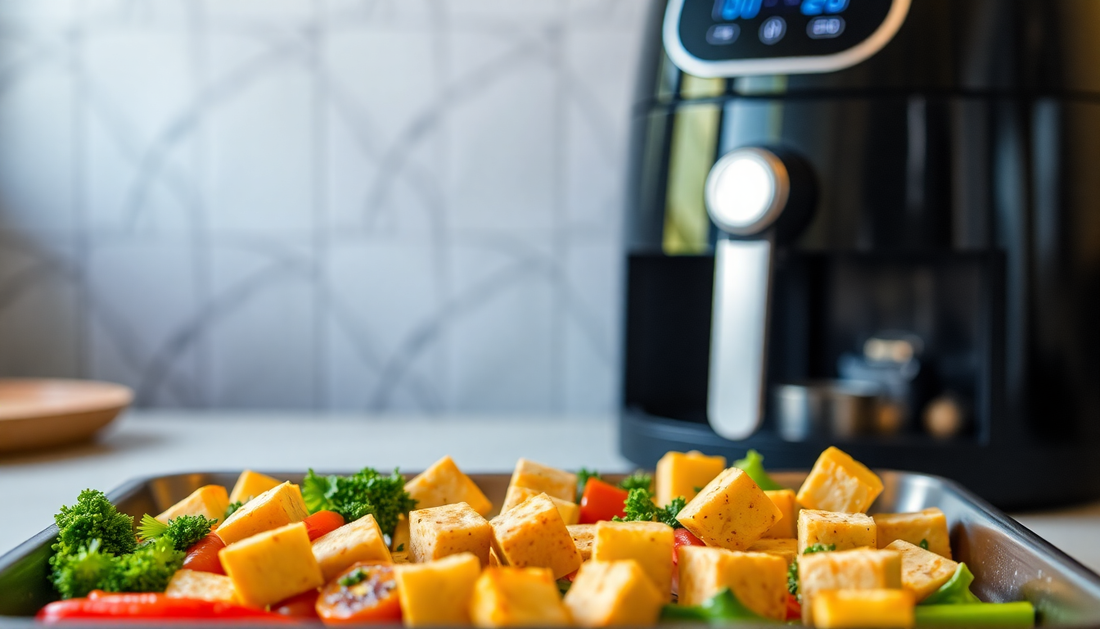 Innovadoras recetas vegetarianas para freidora de aire: saludables, sostenibles y llenas de sabor en 2025