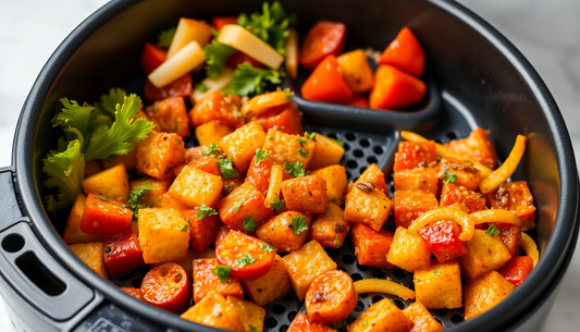 Cocina Chic y Saludable: 10 Recetas Vegetarianas para Freidora de Aire que Potenciarán tu Bienestar en 2025