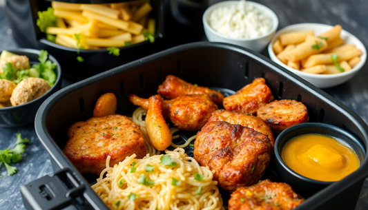 Cocina Chic y Saludable: Recetas Rápidas en Freidora de Aire para Disfrutar Cada Día