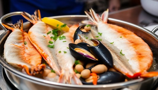 Pescados y mariscos en la freidora de aire: recetas saludables sin aceite para conservar omega‑3 y potenciar el sabor