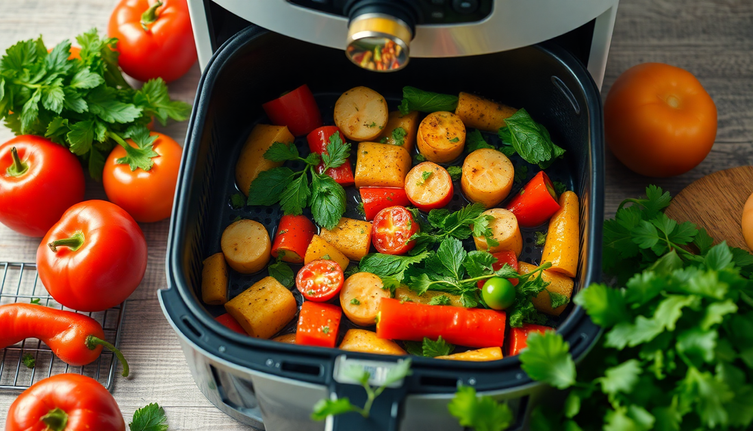 Claves para maximizar la retención de micronutrientes en recetas saludables con tecnología de freidora de aire