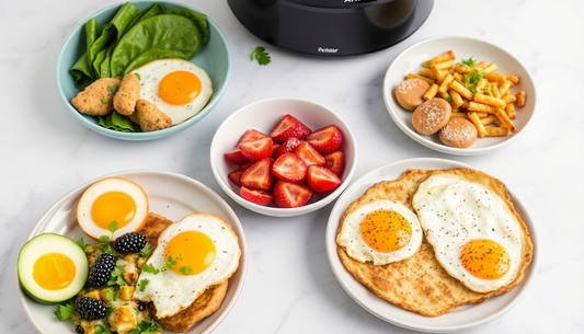 Cocina Saludable en 2025: 10 Recetas Fáciles y Sorprendentes para Freidora de Aire que Energizarán tus Desayunos Familiares