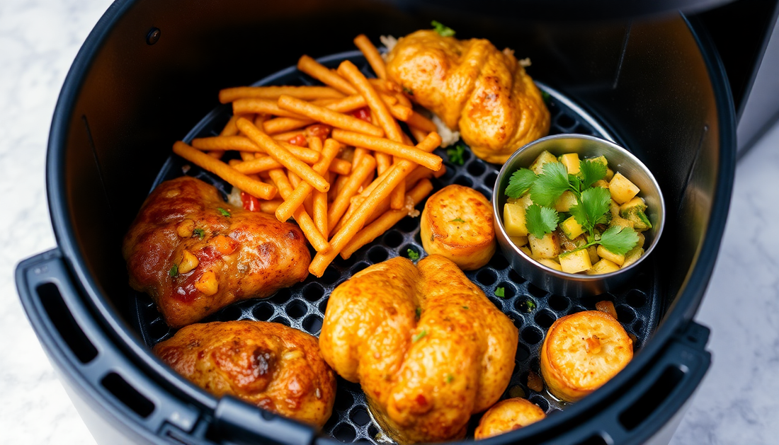 Cocina Creativa y Saludable: 10 Recetas Rápidas para Freidora de Aire que Encantarán a Todos en 2025