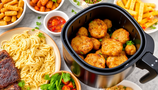 Cocina Saludable en 2025: 10 Recetas Exquisitas para Freidora de Aire que Mejorarán Tu Salud y Sabor Familiar