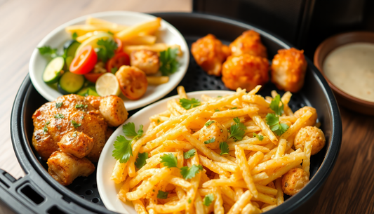 Cocina Saludable en 2025: 10 Recetas Fáciles y Rápidas para Freidora de Aire que Mejorarán tus Comidas Saludables y Satisfactorias