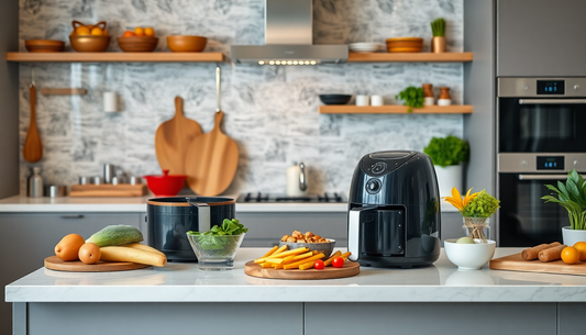 Cocinas IKEA y Freidora de Aire: 10 Recetas Saludables para un Estilo de Vida Chic y Nutritivo