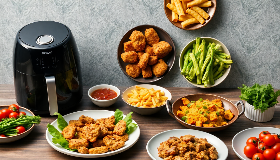 Cocina Saludable en 2025: 10 Recetas Fáciles y Nutritivas para Freidora de Aire que Encantarán a Tu Familia