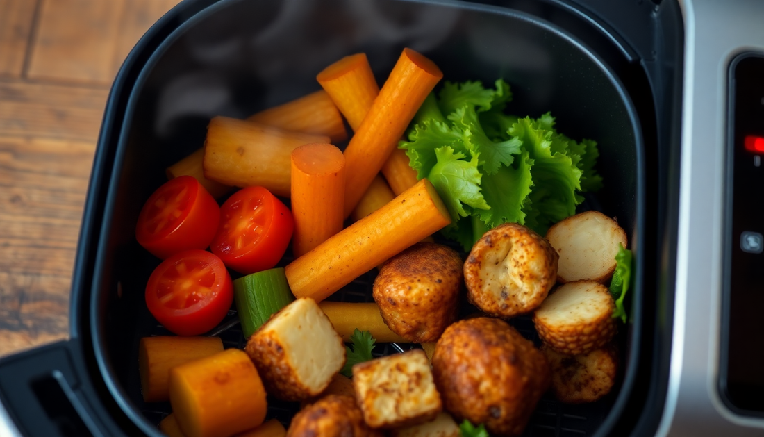 Menús por objetivos con freidora de aire: recetas saludables sin aceite para perder peso, ganar músculo y mejorar la digestión