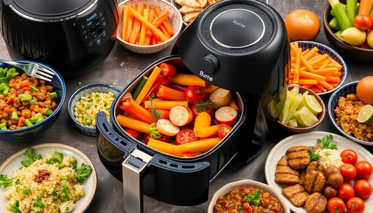 Recetas innovadoras con freidora de aire para transformar tu dieta saludable y potenciar tu bienestar en 2025