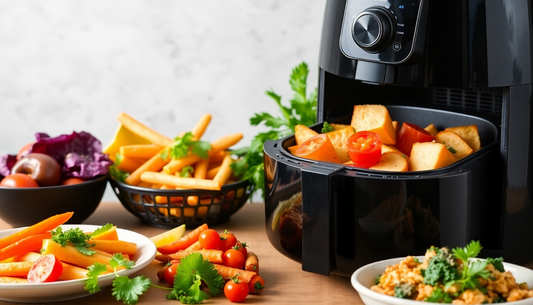 Cocina Chic y Saludable: 10 Recetas Vegetarianas Fáciles para Freidora de Aire que Mejorarán tu Bienestar