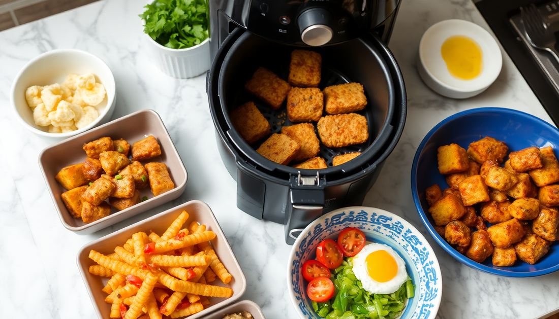 Cocina Saludable en 2025: 10 Recetas Fáciles y Deliciosas para Freidora de Aire que Mejorarán tu Estilo de Vida Familiar