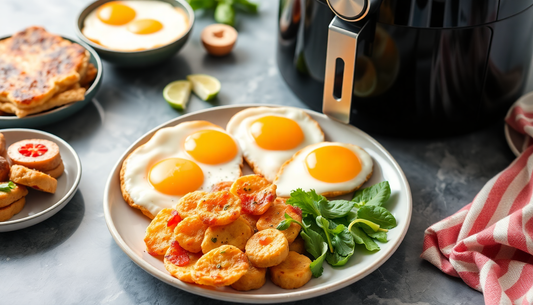 Cocina Saludable en 2025: 10 Recetas Fáciles para Freidora de Aire que Revolucionarán tus Desayunos y Mejorarán tu Energía Diaria